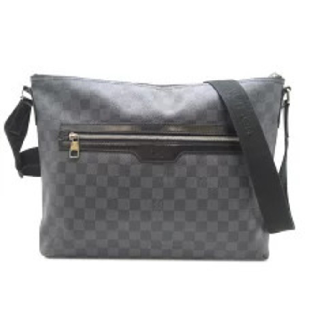 Louis Vuitton Mick Shoulder Bag Damier Graphite Black